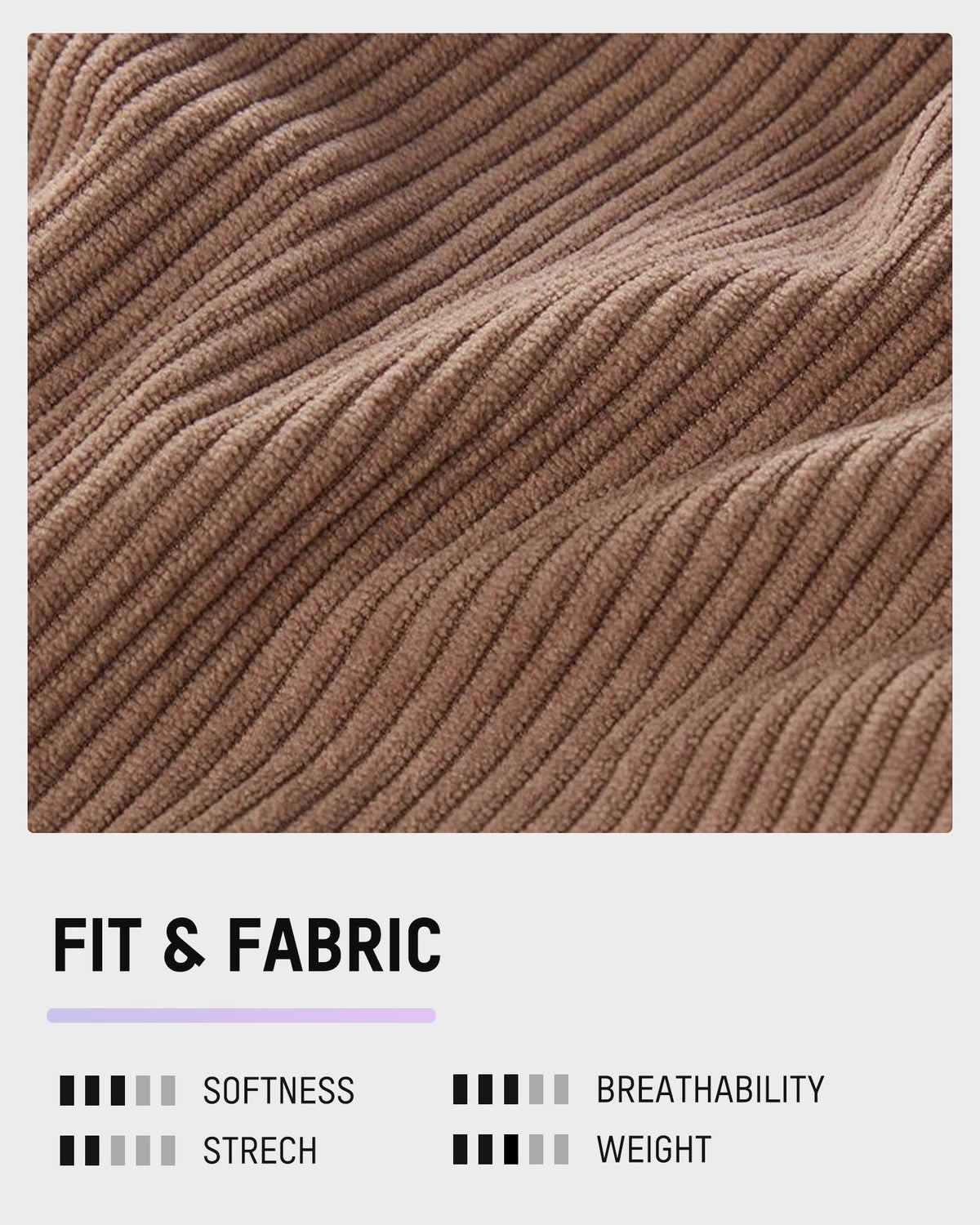 2-in-1 High Waisted Corduroy A-Line Skirt