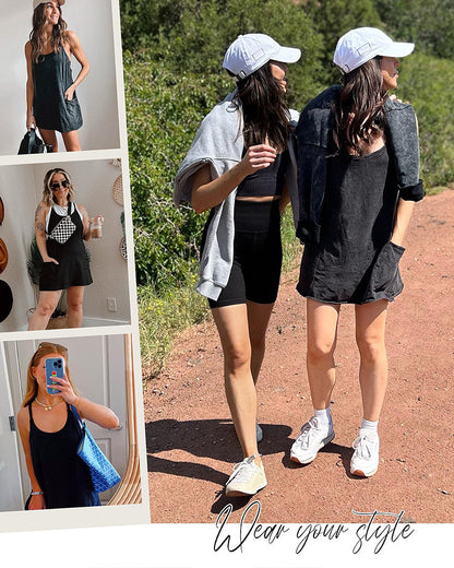 2-in-1 Lounge Romper Dress