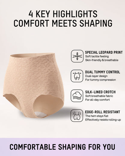 5-Pack High-Waisted Cross-Compression Shaping Briefs