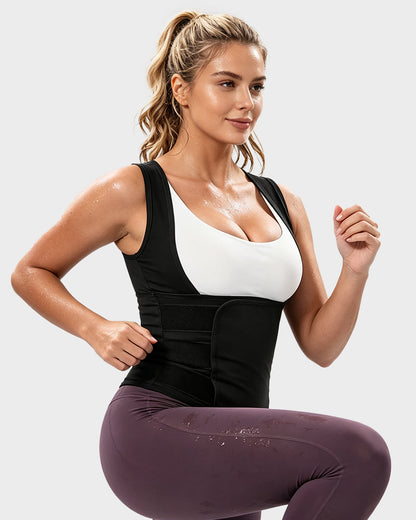 Adjustable Thermal Sweat Waist Trainer Shapewear Vest