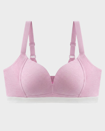 French Triangle Wireless Minimizer Bra