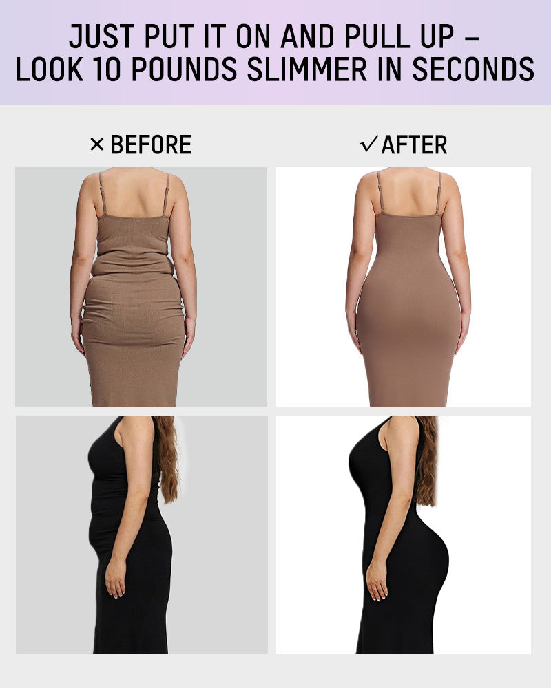 High-Waisted Tummy Control & Butt-Lift Shaper Shorts