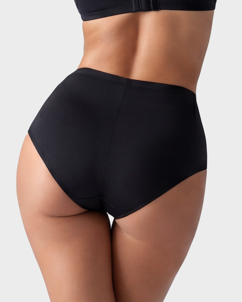 High Waist Tummy Control Cotton Briefs Multipack
