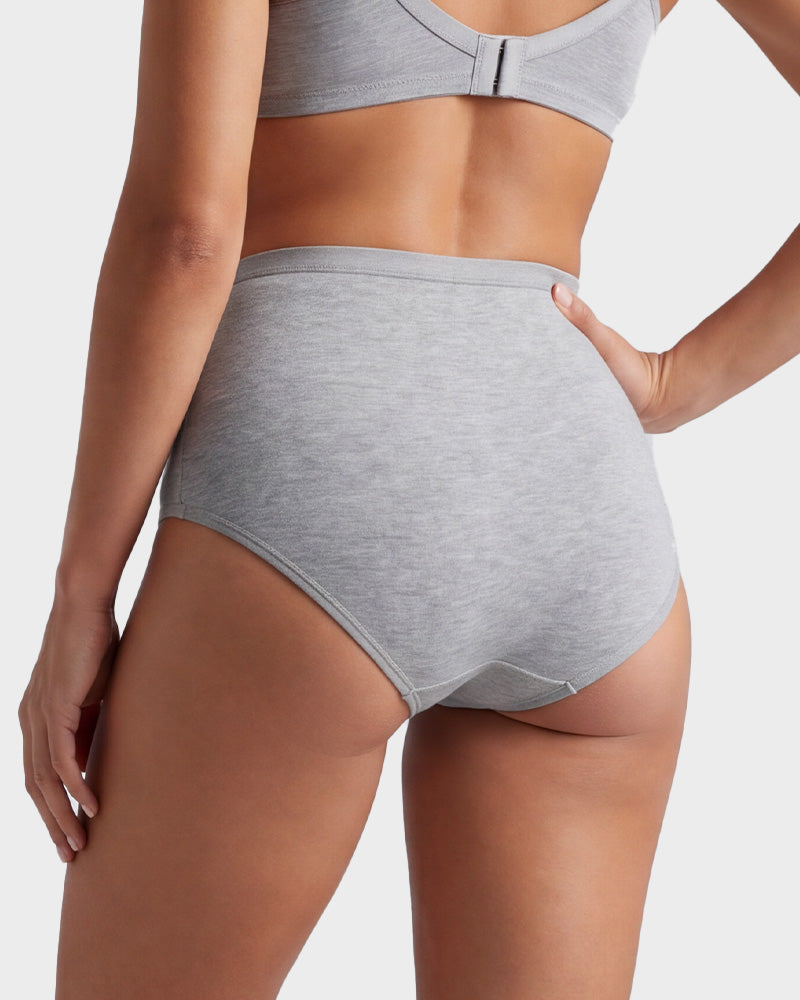High Waist Tummy Control Cotton Briefs Multipack