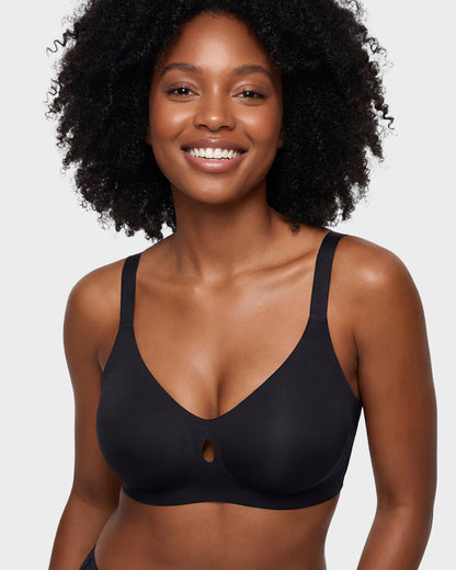 Invisible Jelly Lift Bra with Breathable Water Drop Hollow