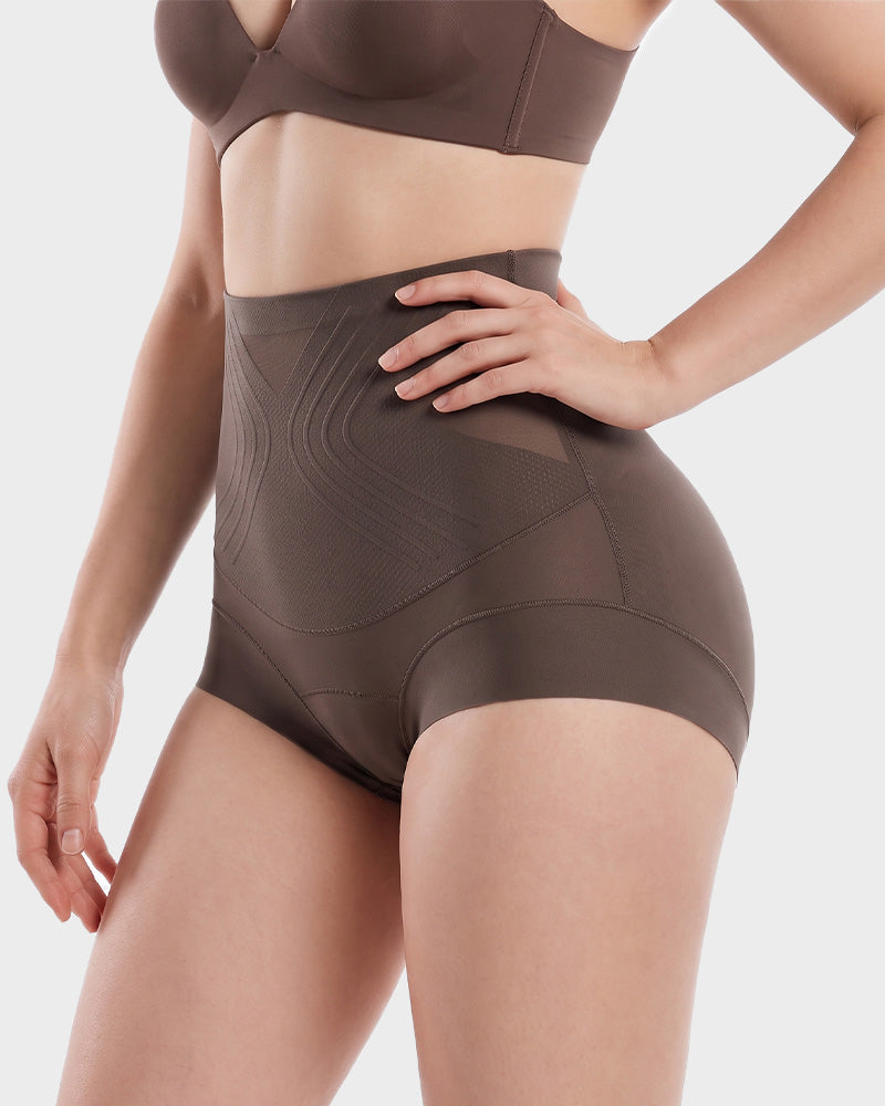 Liquid-Sculpt™ Tummy-Control Butt-Lift Briefs（5 Pack）