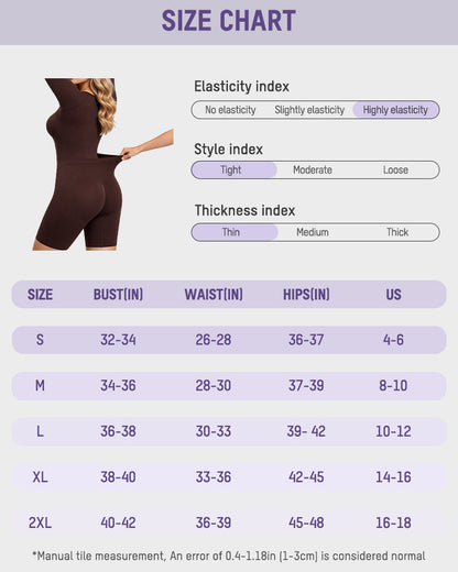 Long-Sleeve Seamless Sculpting Short Bodysuit
