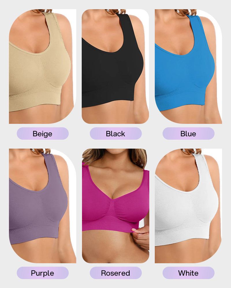 Seamless Comfort Workout Sports Bra