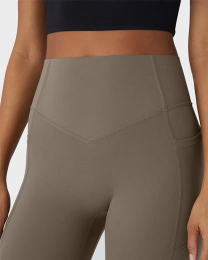 Tummy Control Butt-Lifting Training Leggings with Pockets