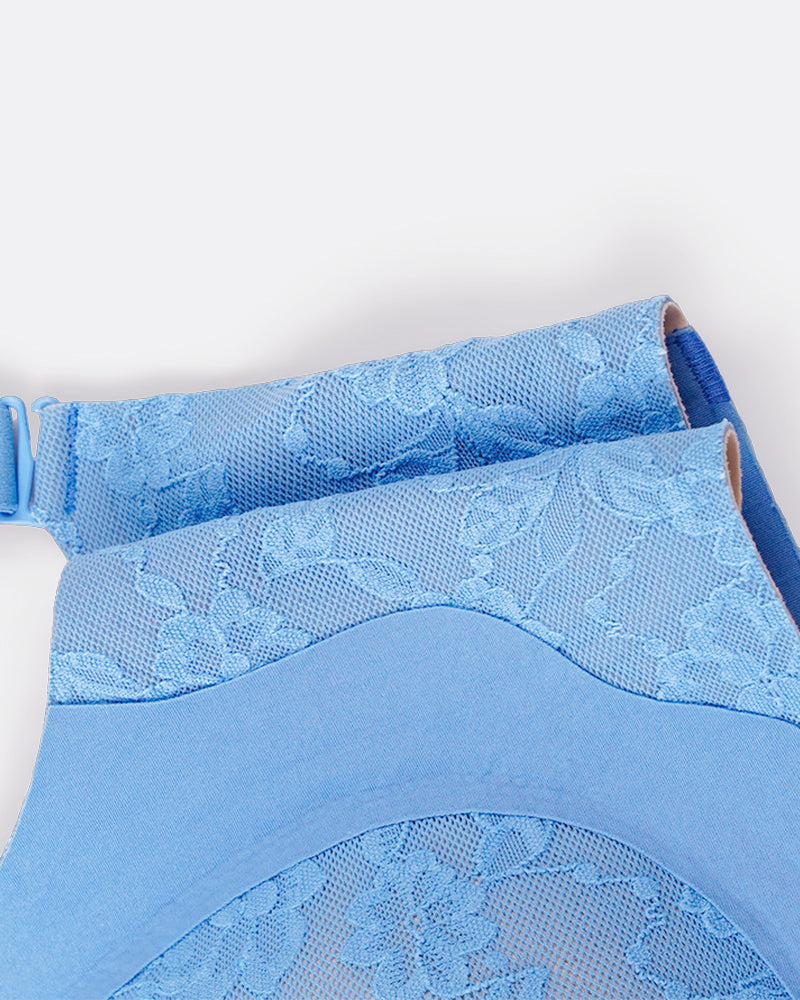 Wireless Lace Full Coverage Minimizer Bra