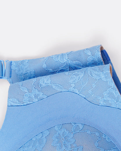 Wireless Lace Full Coverage Minimizer Bra