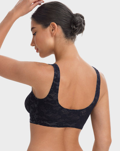 Wireless Lace Full Coverage Minimizing Bra