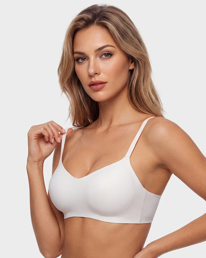 Wireless Low-Cut 3D Seamless Bra