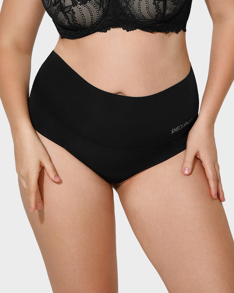 High-Rise Seamless Thong Panty(3 Pack)