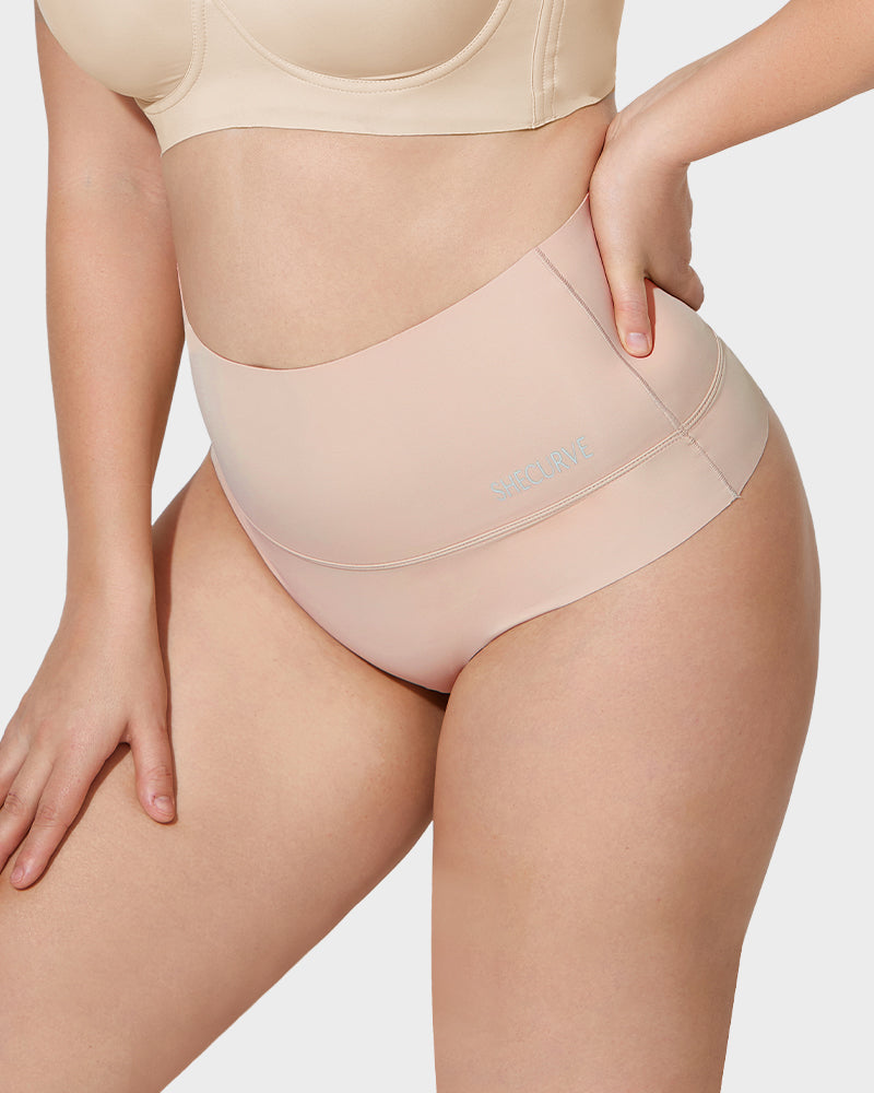 High-Rise Seamless Thong Panty(3 Pack)
