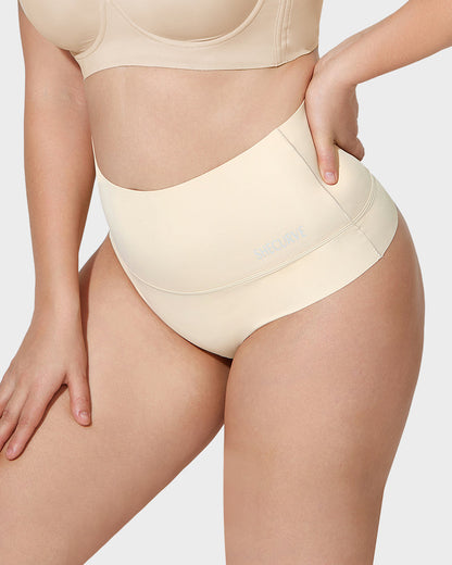 High-Rise Seamless Thong Panty(3 Pack)